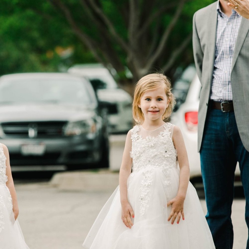 2 Matching Flower Girl Dresses; Pageant; Twins